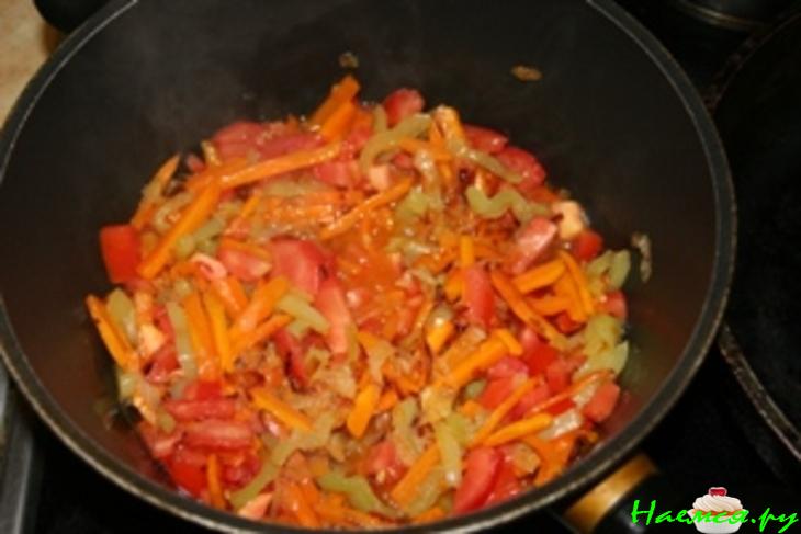 Турма (картофель с фрикадельками)