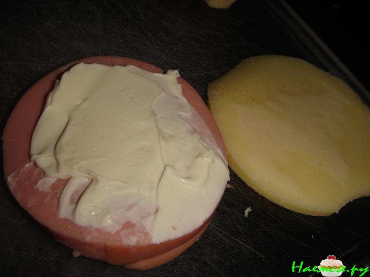 Закусочные "бутерброды" в панировке Закусочные "бутерброды" в панировке