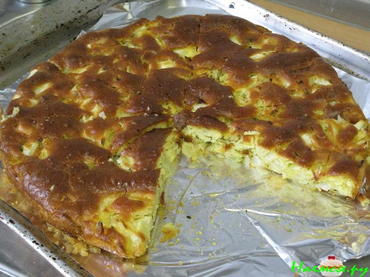 Очень быстрый пирог с капустой (вариант) Очень быстрый пирог с капустой (вариант)