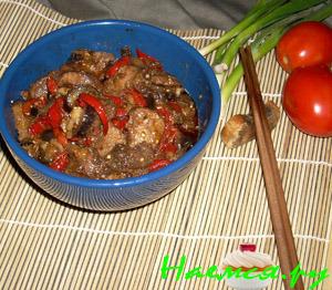 Свинина с китайскими нотками