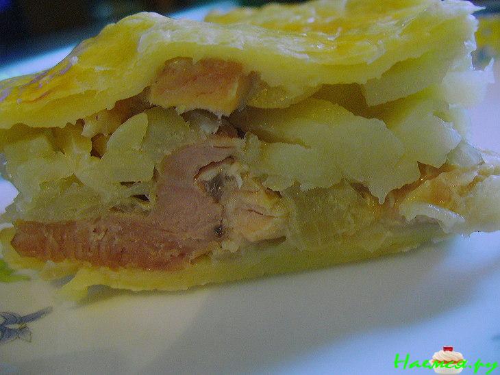 Пирожок с мясом