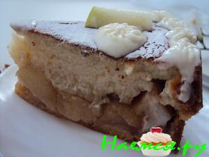 Нормандский яблочный пирог (Tarte normande aux pommes)