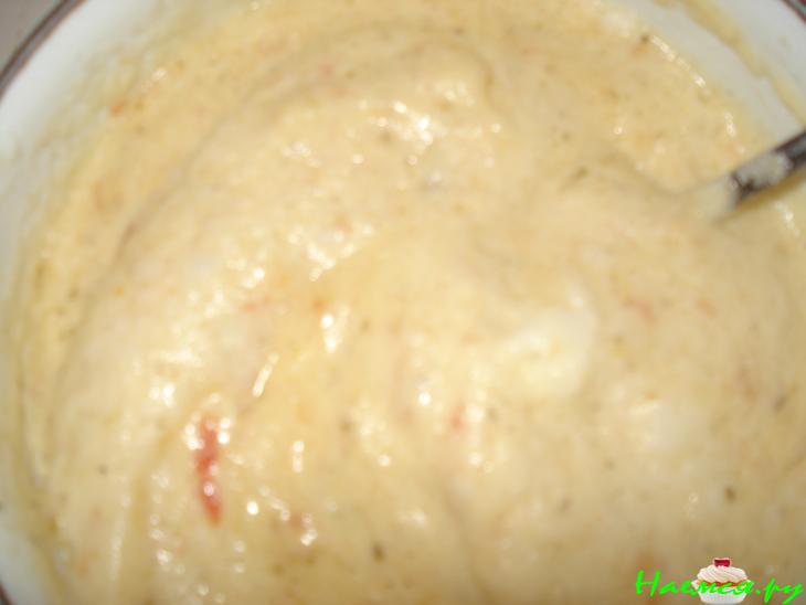 Порционное суфле с помидорами, перцем и песто Порционное суфле с помидорами, перцем и песто