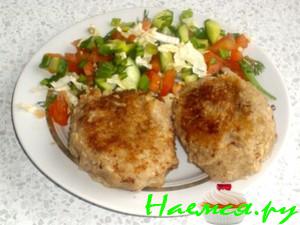 Картофельные котлеты с имбирем и яблоком (постное)