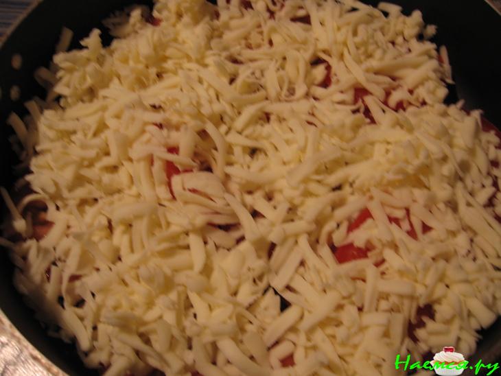 Помидоры запеченные с сулугуни