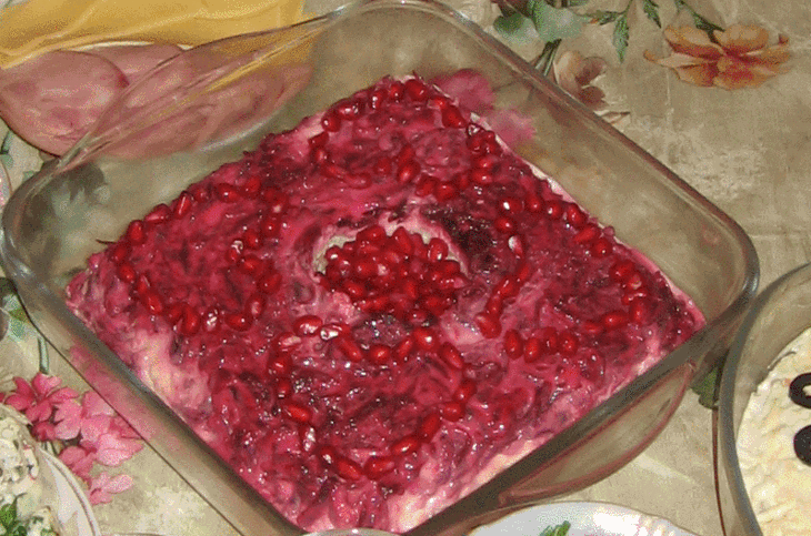 "Гранатовый браслет" (вариант №5) на 14 февраля