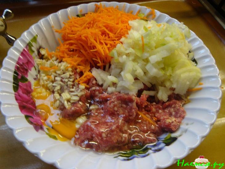 Мясной хлеб с картофельной начинкой