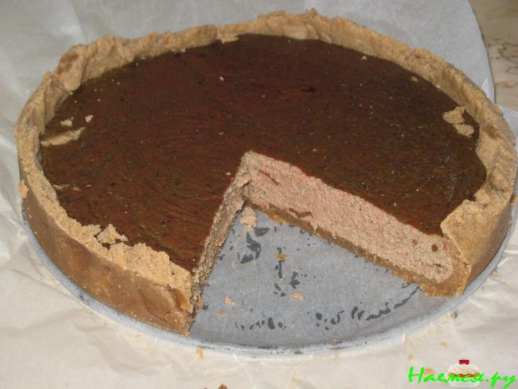 Пирог-закуска из печенки