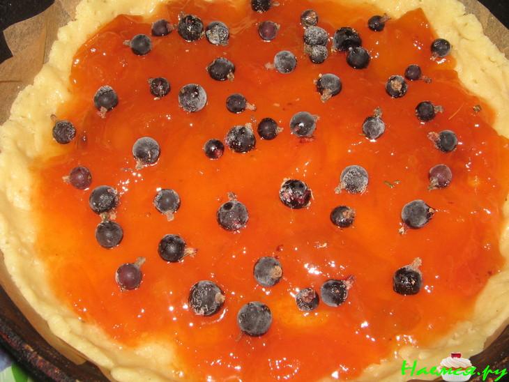 Торт 'Чебурашка' с вареньем и смородиной