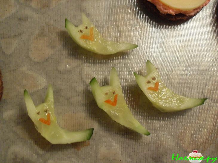 Канапе "улитки"