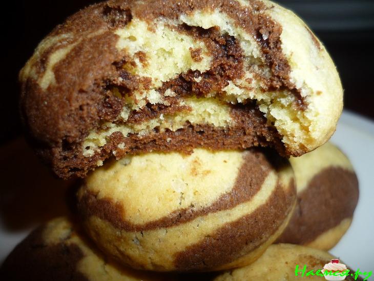 Печенье песочное "Мраморное"