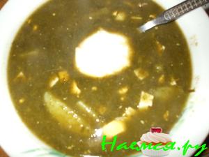 Суп из щавеля "Зимний"