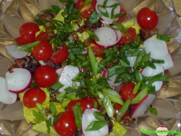 Салат "Гнездышко" Салат "Гнездышко"