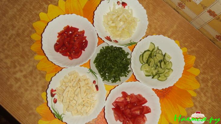 Салат "Шопский" Салат "Шопский"