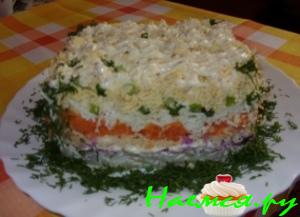 Салат "Птичье молоко"