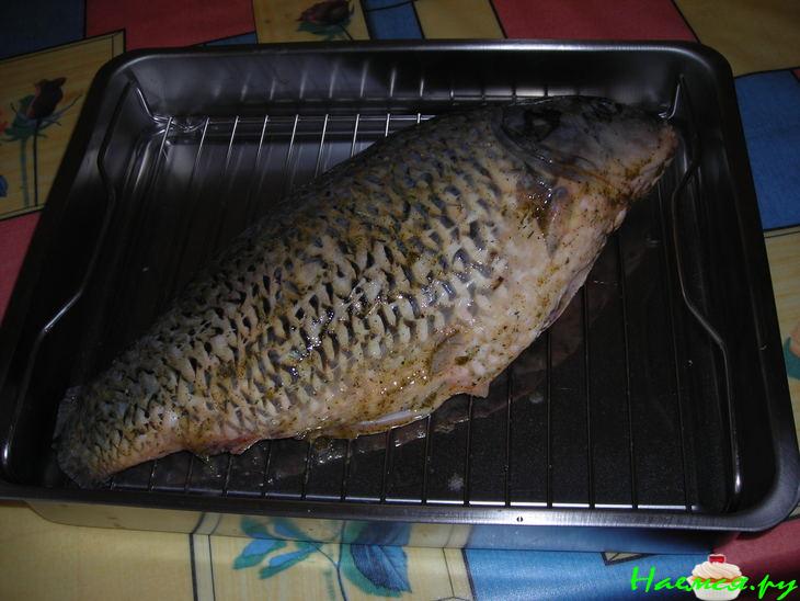 Карп запечённый
