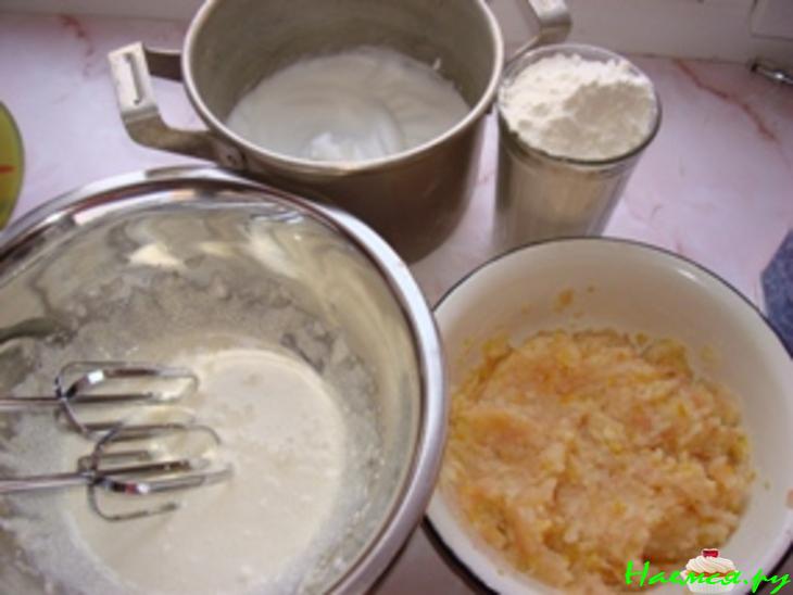 Картофельный пирог с лимоном