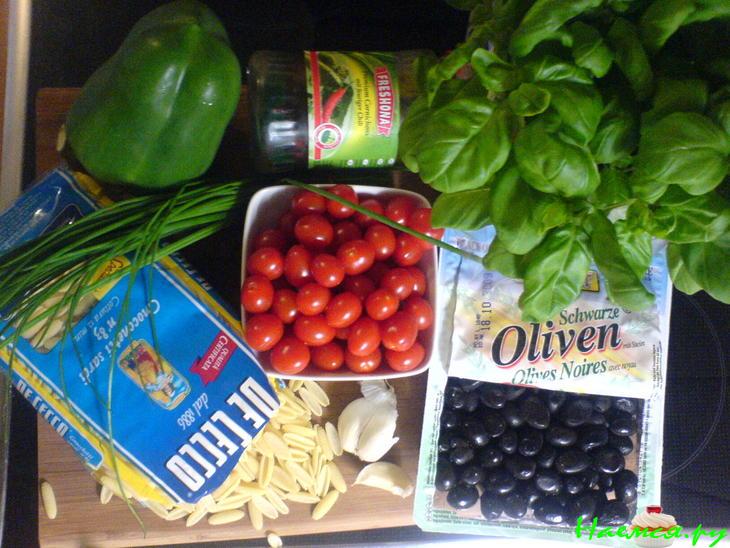 Салат с ракушками!