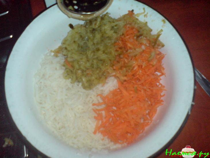 Салатик простой с черной редькой