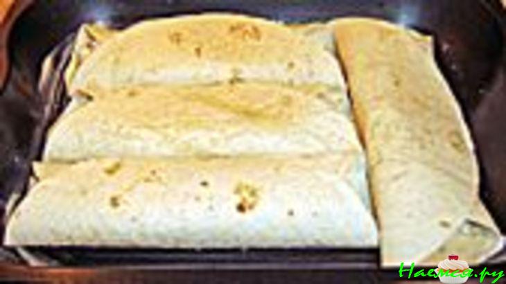 Фаршированные тортильи "Сон рыбака"