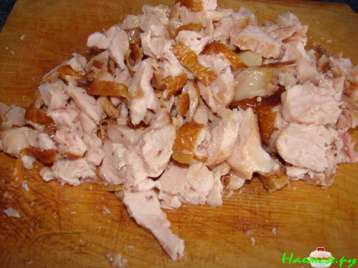 Салат "Белый лебедь"