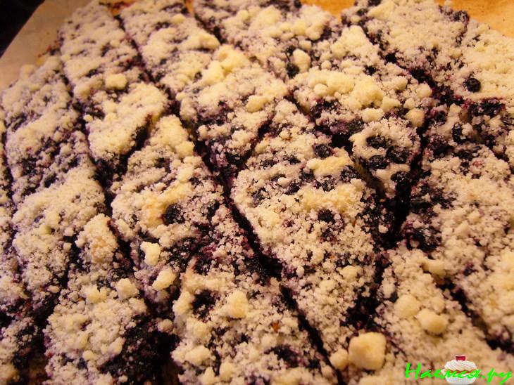 Черничный пирог