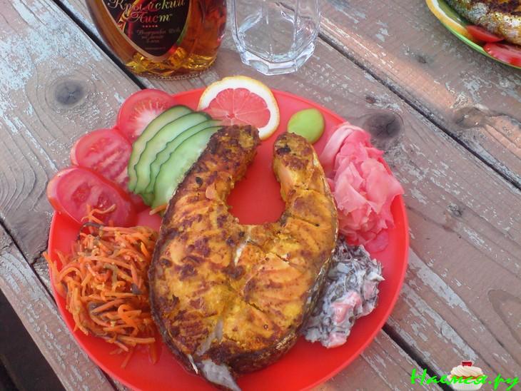 Стейк из семги