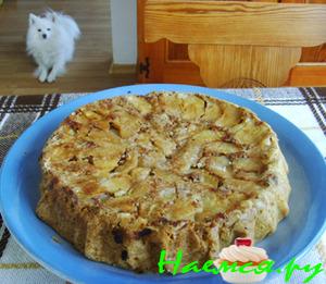 Пирог с яблоками и карамелью (Сладкиш с ябълки и карамел)