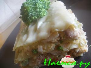 Лазанья с тунцом Лазанья с тунцом