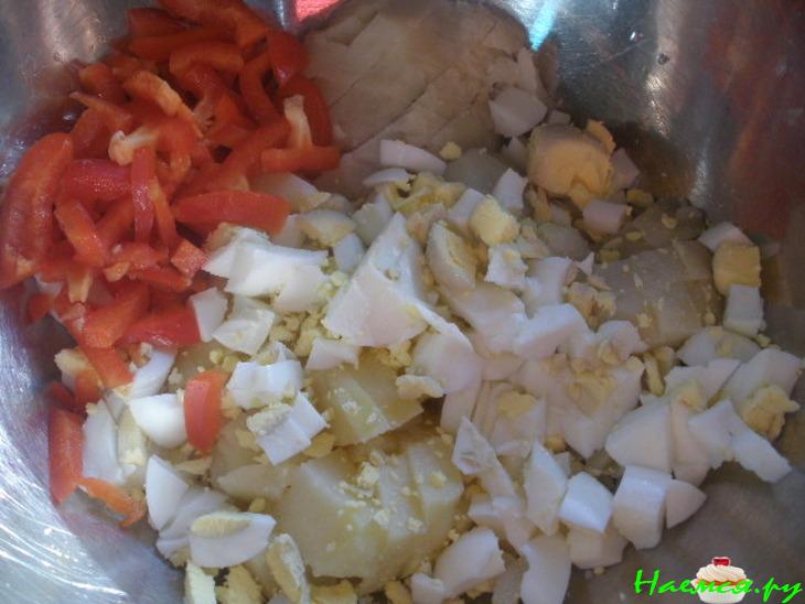 Картофельный салат "Эрмитаж" Картофельный салат "Эрмитаж"