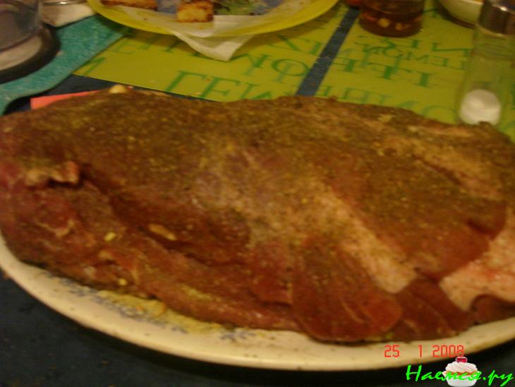 Свинина в рукаве