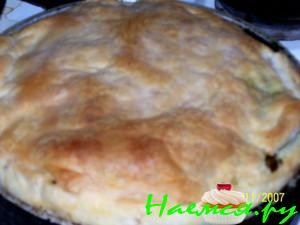 Кулебяка слоеная  