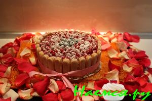 Торт с ягодами