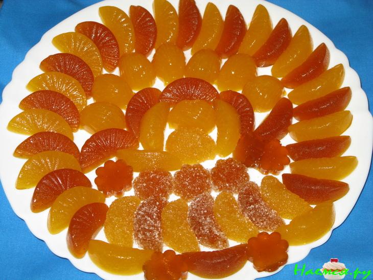 Мармелад апельсиновый и из маракуйи Мармелад апельсиновый и из маракуйи