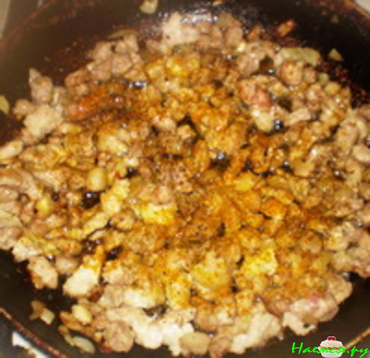 Картофельные котлеты с беконом