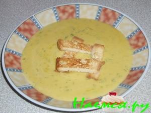 Овощной крем-суп со сливками