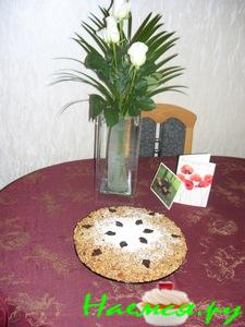 Торт с вишней "Праздник" Торт с вишней "Праздник"