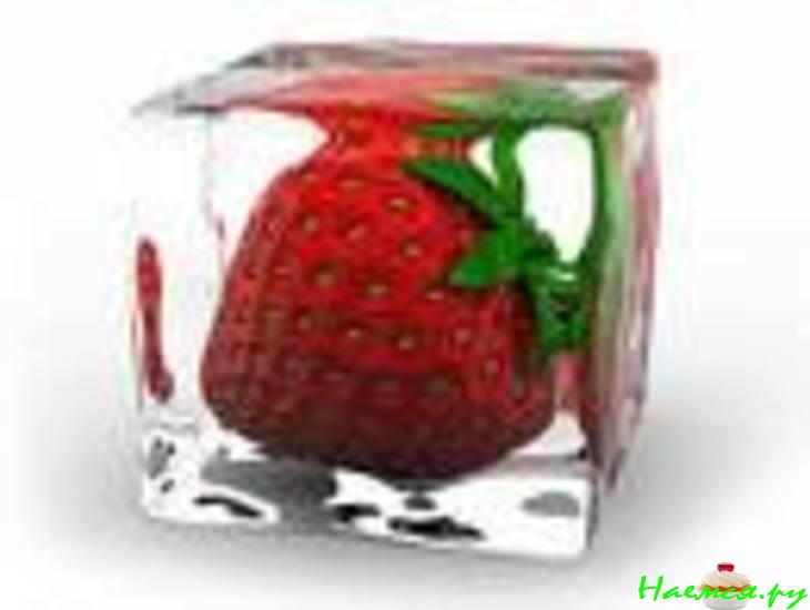 Клубничка со льдом