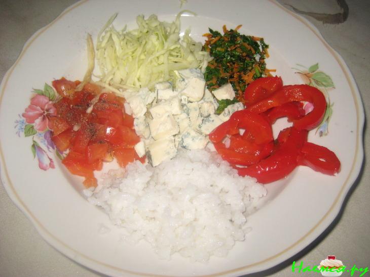 Салат "Огненное кольцо"