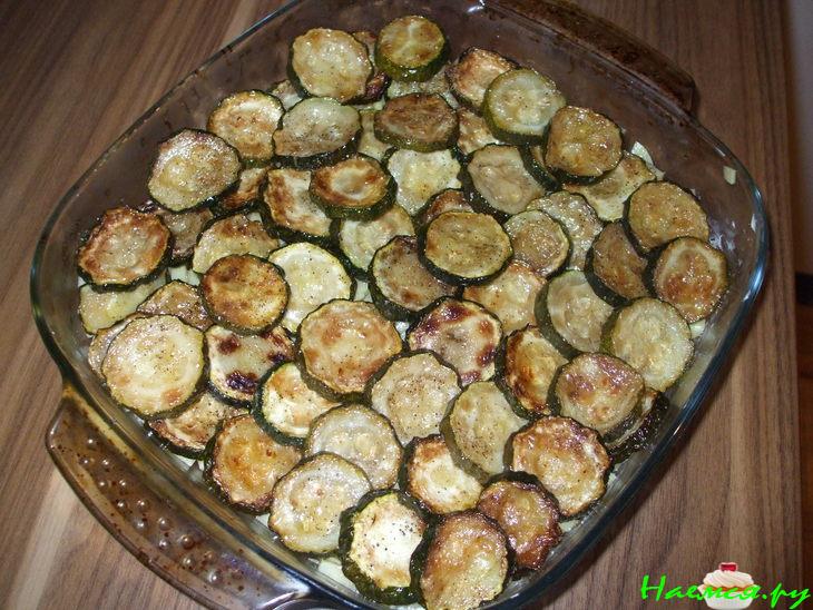 Запеканка с цукини