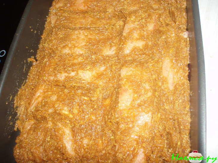 Форель в апельсиново-соево-медовом маринаде