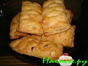 Слойки с творогом