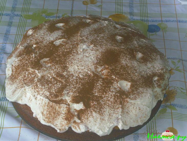 Мандариновый тортик с корицей