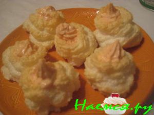 Гнёзда с кремом закусочные