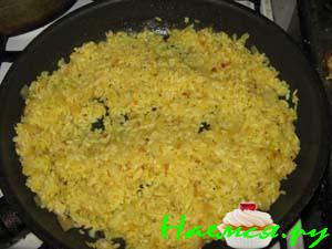 Рис с апельсинами