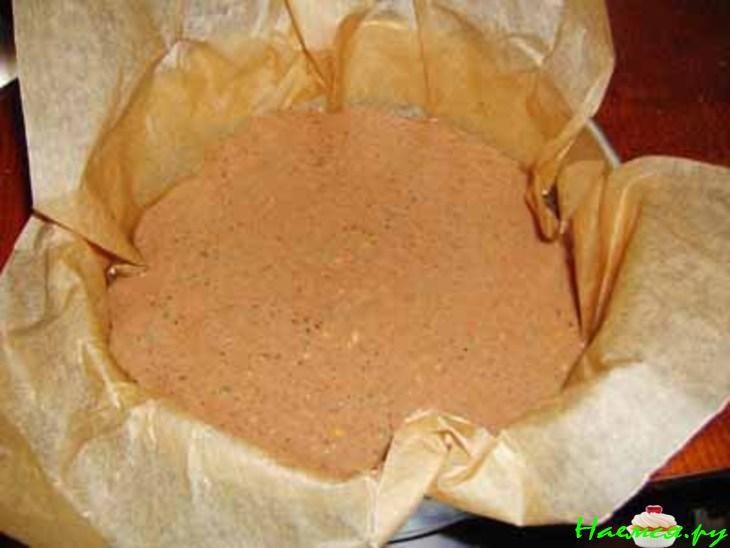 Торт шоколадно-кокосово-бручничный