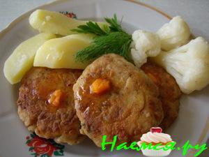 Котлеты рыбные необычные