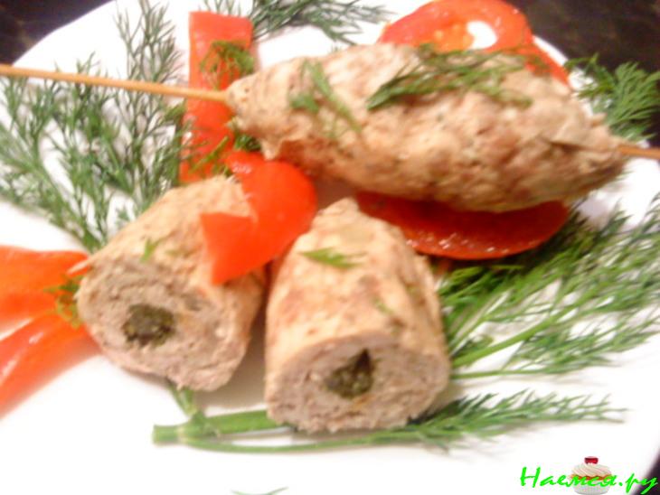 Люля-кебаб (свинина с курицей)