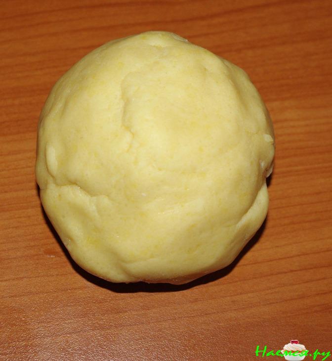 Пирог с крыжовником и безе  