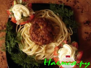 Котлетка с кукурузой или очередной воскресный ужин